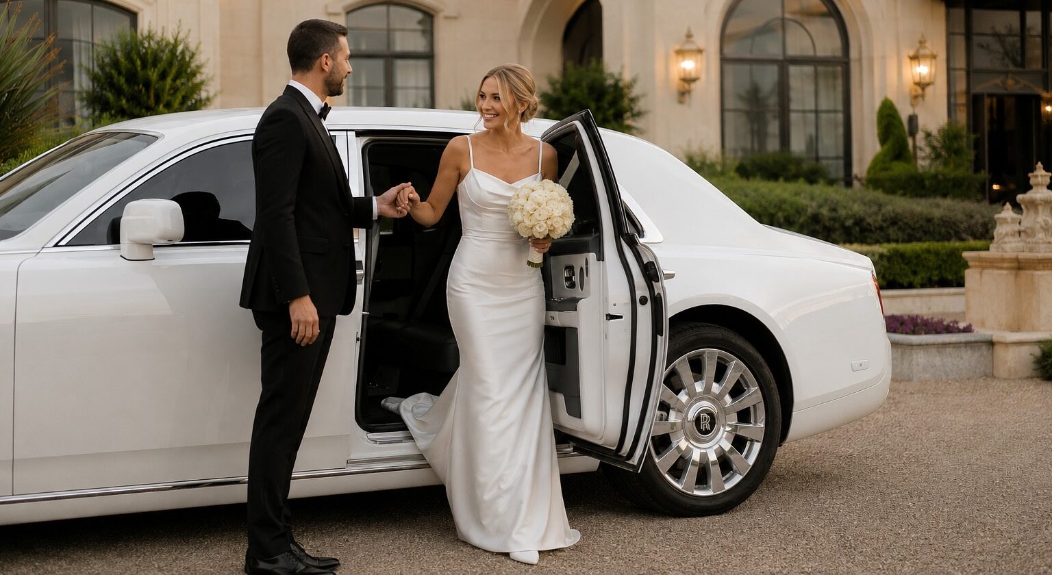 Luxury wedding transportation and special occasion car rental in Dallas